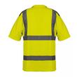 Tricou de lucru, reflectorizant, galben, model Visibility, marimea L/52