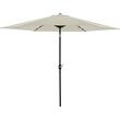 Umbrela gradina/terasa cu inclinatie, LED, manivela, Chomik, bej, 300 cm