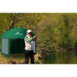 Umbrela pentru pescuit, tip cort, verde, 205x165/220 cm, Malatec