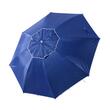 Umbrela plaja/gradina, 2 in 1, albastru si alb, 210 cm