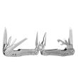 Unealta, briceag, multifunctional, 22 in 1, varfuri/biti, cu husa, inox, 16x12.5x1.5 cm, Springos
