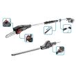 Unealta dublu functionala, drujba, fierastrau gard viu, 18V Li-ion (acumulator neinclus), telescopic, 1.14 /1.87 m, Graphite Energy 