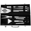 Ustensile pentru barbecue, grill, gratar, inox, cu geanta, set 12 piese, Strend Pro Grill