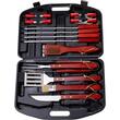 Ustensile pentru barbecue, grill, gratar, inox, cu geanta, set 19 piese, Strend Pro Grill