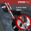 Ventuza dubla pentru gresie Strend Pro pentru manevrare sigura a placilor