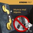 Ventuza dubla pentru gresie, montaj si nivelare placi, max 80 kg, Strend Pro