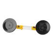 Ventuza pentru transport si montat parbrize, geamuri, placi marmura, granit, Strend Pro, 2 brate, max 80 kg