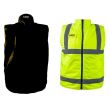 Vesta de lucru cu 2 fete, reflectorizanta, galben, model Visibility, marimea XL/56, NEO 