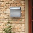 Cutie postala, inox, argintiu, format C4, 36x9x29 cm, Damech