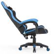 Scaun de gaming, negru-albastru, Infini Five 