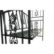 Arcada metalica gradina cu banca 122x58x203 cm