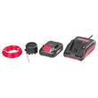 Motocoasa, trimmer, pentru tuns iarba, Worcraft, electric, cu acumulator, incarcator 20V Li-ion, maner telescopic, 24 cm