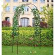 Arcada metalica, pergola gradina 240x37x140x1,2 cm