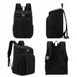 Ghiozdan/rucsac turistic, Trizand, 4 compartimente, termoizolant, impermeabil, negru, 26 L, 43x33x19 cm