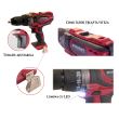 Masina gaurit cu percutie (bormasina) WORCFRAFT CHD-S20Li 20V 4A Li-ion fara acumulator