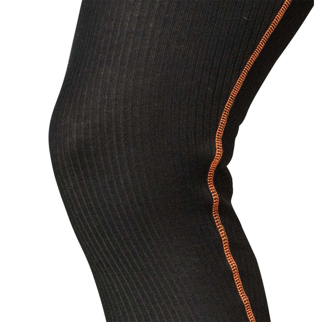 Detaliu tricot la genunchi, colanti termici Basic NEO