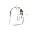 Arcada metalica,pergola 180x39x240 cm