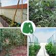 Ansamblu suport araci cu plasa pentru cresterea plantelor cataratoare, castraveti, fasole, mazare, 210 x 210 cm