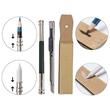 Set desenat/schite in creion, Verk Group, cu accesorii, grafit, carbune, 32 buc