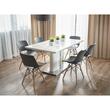 Scaun stil scandinav, PP, lemn, max 100 kg, gri, 45x55x78 cm, Lars
