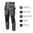Pantaloni de lucru NEO Cotton Slim XL/54 - pictograme caracteristici