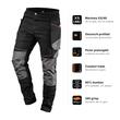 Pantaloni de lucru NEO HD Slim cu buzunare detasabile XS/46 - pictograme caracteristici