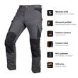 Pantaloni de lucru Mix&Match canvas gri cu negru S/48 NEO - pictograme caracteristici
