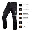 Pantaloni de lucru Mix&Match Slim twill negri XL/54 NEO - pictograme caracteristici