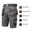 Pantaloni scurti de lucru NEO Cotton Slim M/50 - pictograme caracteristici