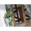 Ghiveci de flori rotund, 16 cm, antracit, Strend Pro