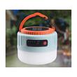 Lampa solara camping, turistica, Verk Group, plastic, LED, 4 moduri, cu telecomanda, functie powerbank, USB, 11x8.5 cm