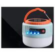 Lampa solara camping, turistica, Verk Group, plastic, LED, 4 moduri, cu telecomanda, functie powerbank, USB, 11x8.5 cm