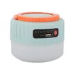 Lampa solara camping, turistica, Verk Group, plastic, LED, 4 moduri, cu telecomanda, functie powerbank, USB, 11x8.5 cm