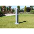 Masca robinet de gradina, cu adaptor furtun, gri, 90 cm, Itwan