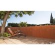 Gard gradina/paravan din rachita naturala, 5x1.5 m