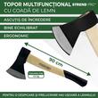 Topor universal, lama forjata, coada lemn, 1.6 kg, 13.5x90 cm, Strend Pro
