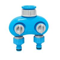 Adaptor robinet filet interior, 2 directii, ABS, albastru, 1", 3/4", Aquacraft 