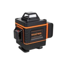Nivela laser, verde, 360°, 4D, cu acumulator, incarcator, suport magnetic, 25 m, Bigstren 