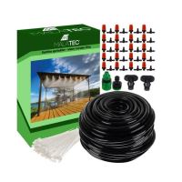 Sistem irigatii cu pulverizare, tip perdea, 20 duze, 124 piese, 20 m, Malatec