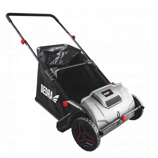 Colector frunze si iarba, mecanism manual, maner reglabil, 8 perii, 100 L, 53 cm, Dedra 