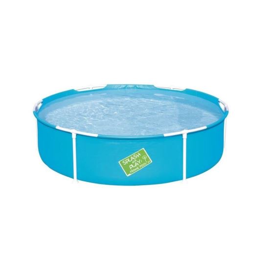 Piscina structura metalica, pentru copii, rotunda, albastru, 152x38 cm, Bestway