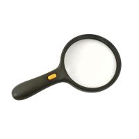 Lupa cu LED, negru, 1.8x/5x, 4xAAA, 14.3x27.5 cm, Isotrade