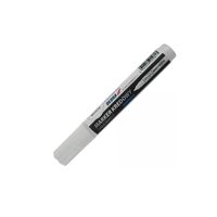 Marker cu creta, pentru lemn, sticla, plastic, alb, 4.5 mm, Dedra 