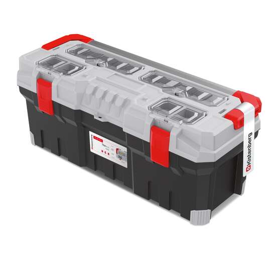 Cutie scule cu organizer, 75x30x30 cm, maner aluminiu, TITAN PLUS, Kistenberg