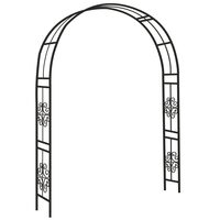 Arcada metalica, pergola, Chomik, pentru gradina, 118x24x220 cm