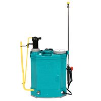 Pulverizator gradina, pompa de stropit, Pandora, 2 in 1, vermorel, manual si electric, pentru spate, cu acumulator 8 Ah, 16 L