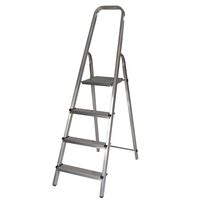 Scara aluminiu, Master, 3 trepte, platforma, max 125 kg, 1.5 m