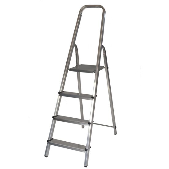 Scara aluminiu, Master, 3 trepte, platforma, max 125 kg, 1.5 m