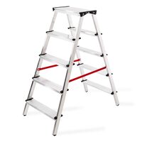 Scara aluminiu, Master, 2 tronsoane, 5 trepte, max 125 kg, 1.14 m