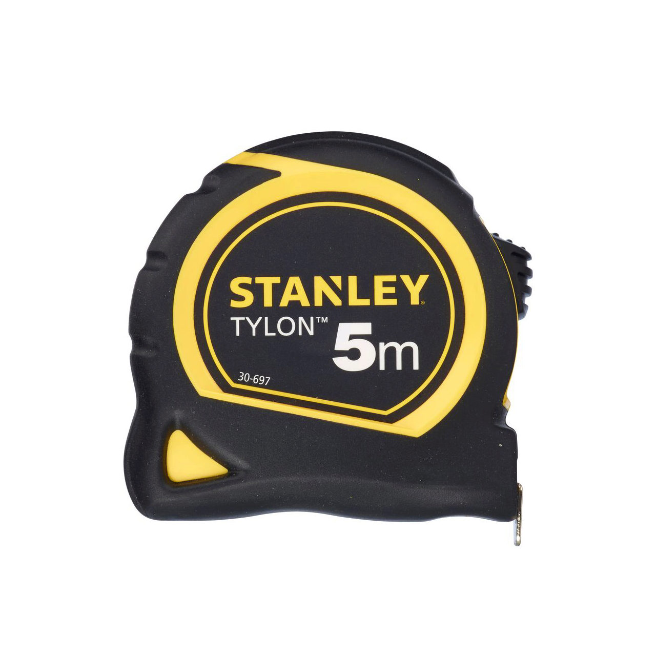 Mètre Ruban Stanley 5m X 19mm - Boîtier Bi-matière Ergonomique - Ruban Acier Laqué - Léger Et Compact